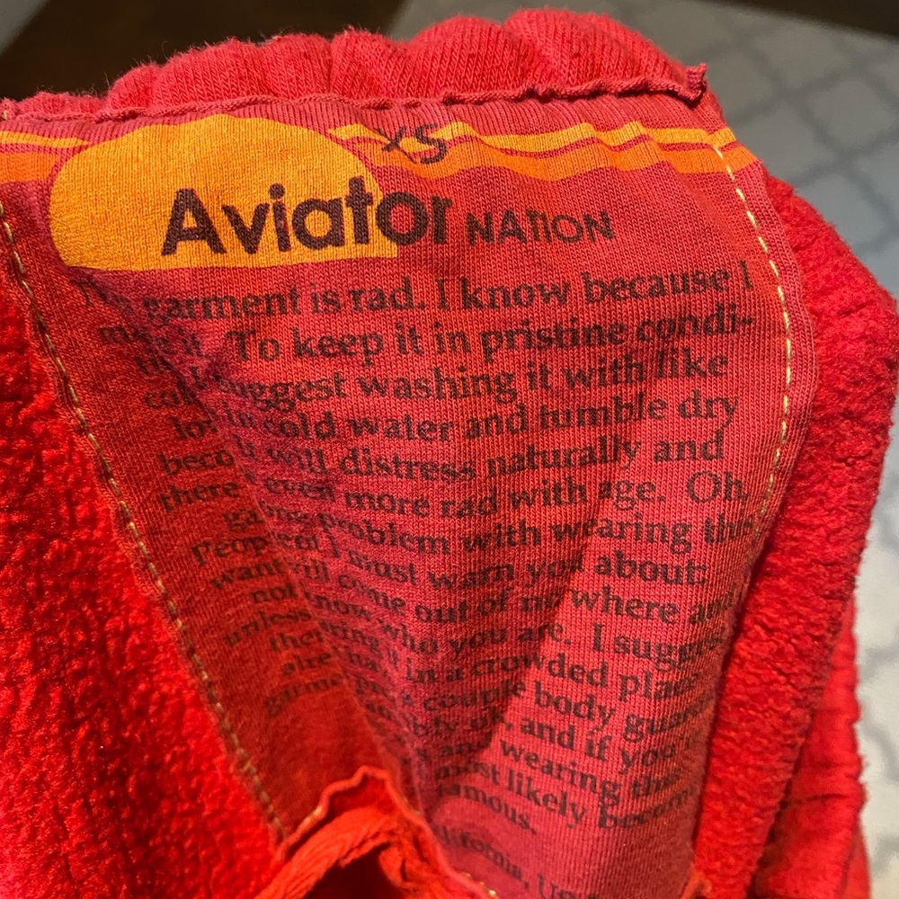 Aviator nation ombré sweatpants